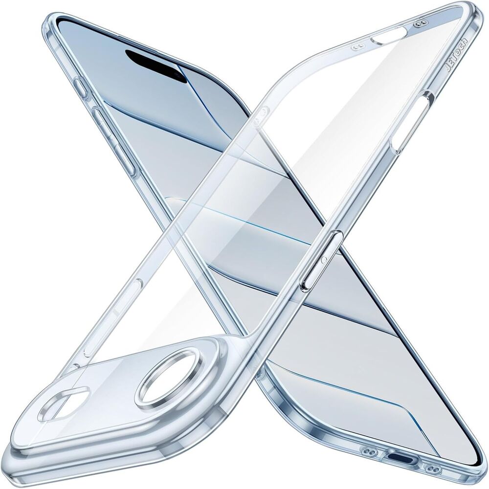 JETech Slim Case for iPhone Air, Camera Lens Protection, Sky Blue